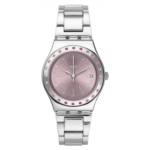 Buy Swatch Womens Watch Irony Medium Pinkaround YLS455G