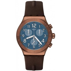 Reloj Swatch Hombre Irony Chrono Back To Copper YVC100