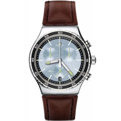 Reloj Swatch Hombre Irony Chrono Stock Xchange YVS429