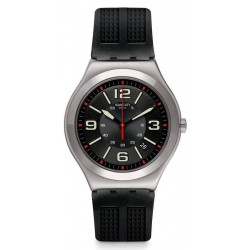 Swatch Herrenuhr Irony Big Classic Black Grid YWS444