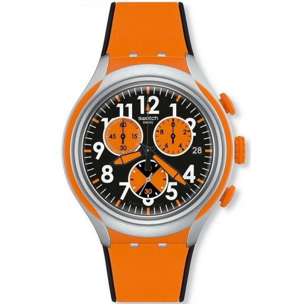 Swatch Men's Watch Irony Xlite Feel Strong Chronograph YYS4003 Buy Swatch Men's Watch Irony Xlite Feel Strong Chronograph YYS4003