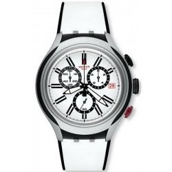 Reloj Swatch Hombre Irony Xlite Black Wheel Cronógrafo YYS4005